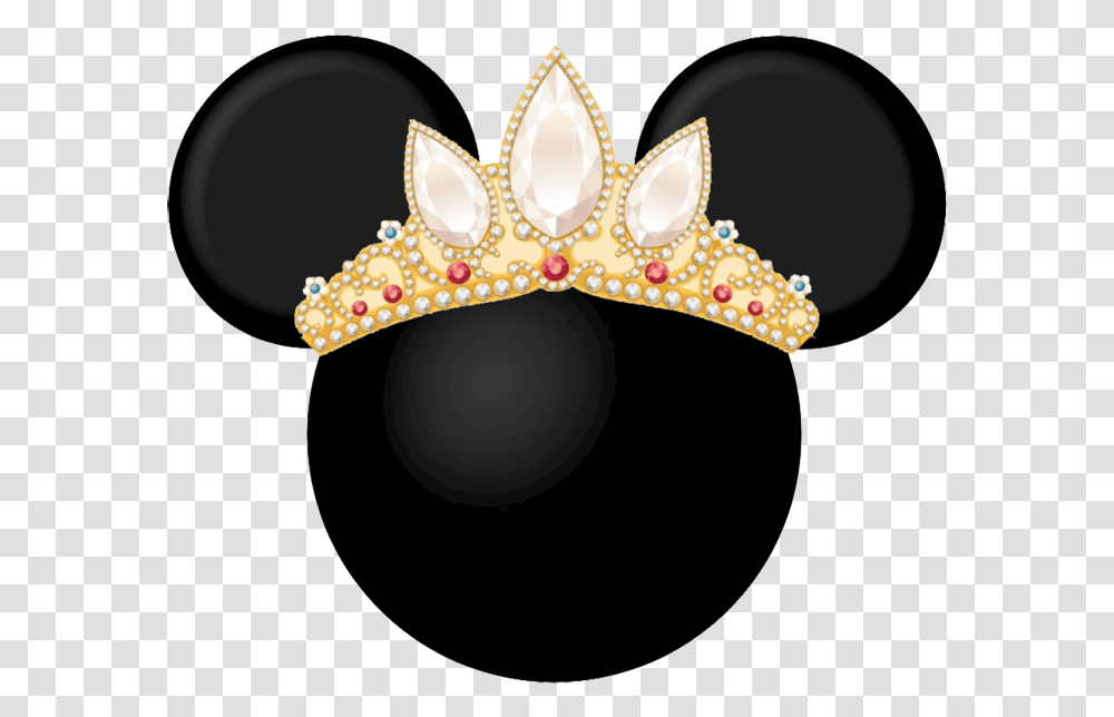 Crown Clipart Minnie Mouse Free Clip Art Stock Minnie Mouse Head With Crown, Accessories, Accessory, Jewelry, Lamp Transparent Png