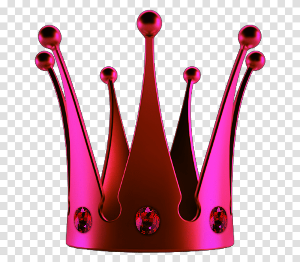Корона «принцесса», красная