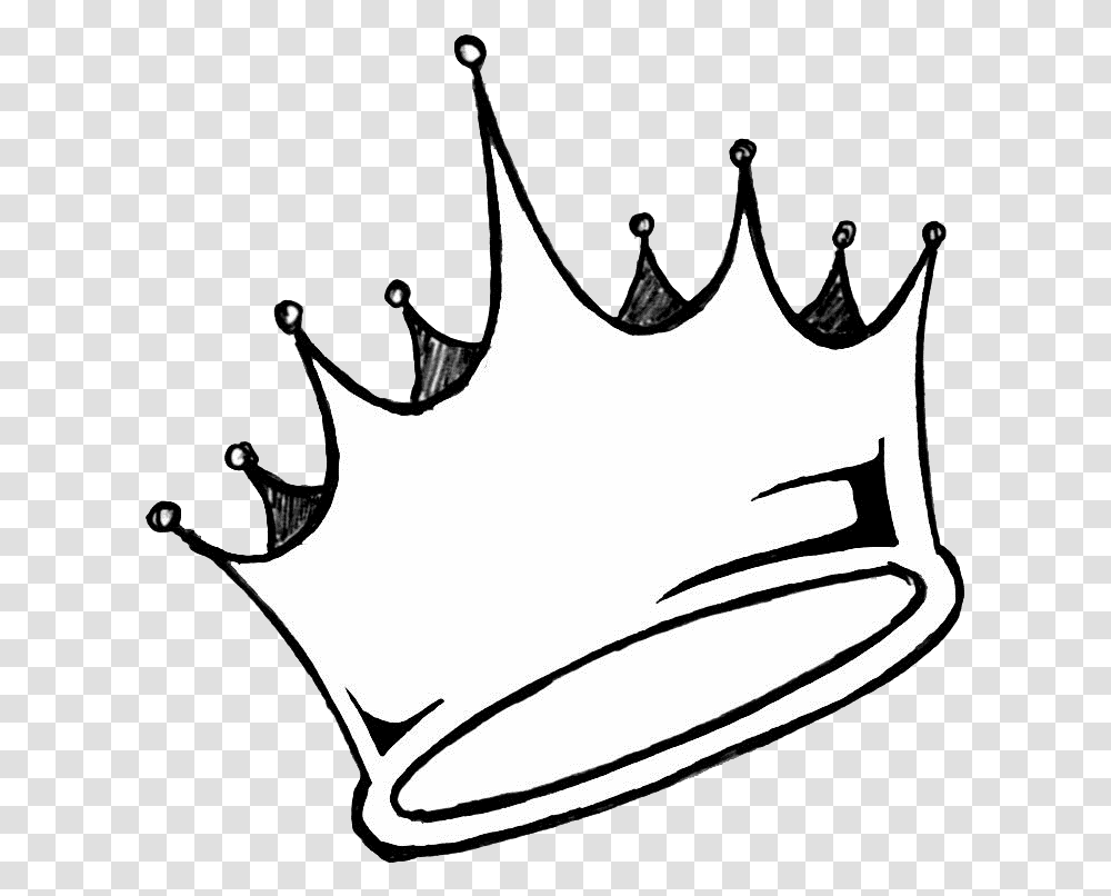 Crown Crown Drawing Easy, Leaf, Plant, Bow, Stencil Transparent Png