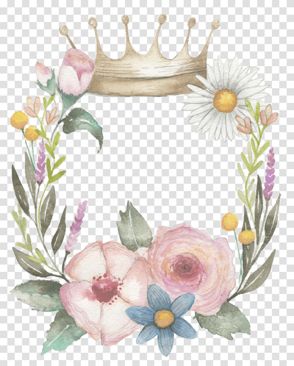 Crown Flower Wreath, Plant, Floral Design, Pattern Transparent Png