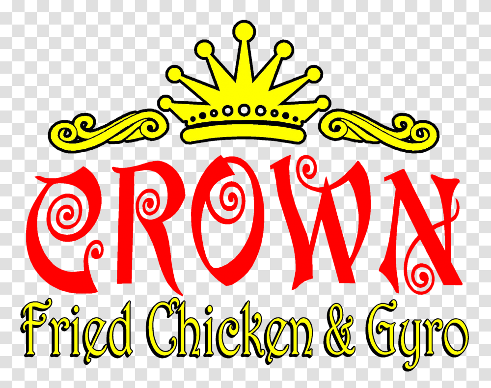 Crown Fried Chicken Gyro Halal Food, Jewelry, Accessories, Accessory, Bulldozer Transparent Png