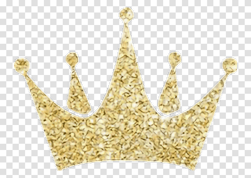 Crown Glitter Clipart Freeuse Library Crown Clip Gold Glitter Crown, Accessories, Accessory Transparent Png