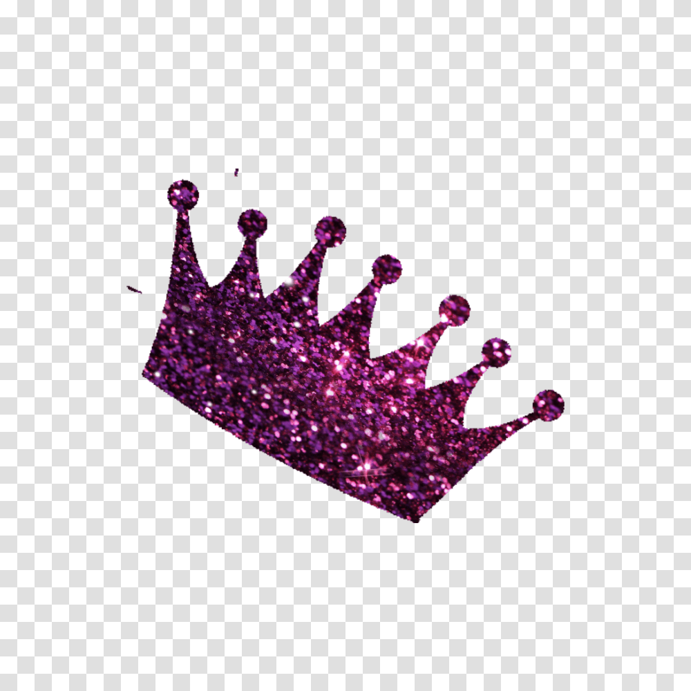Crown Glitter Glittery Remixit Freetoedit Pink Sparkle Pink Glitter Crown Clipart, Jewelry, Accessories, Accessory, Tiara Transparent Png