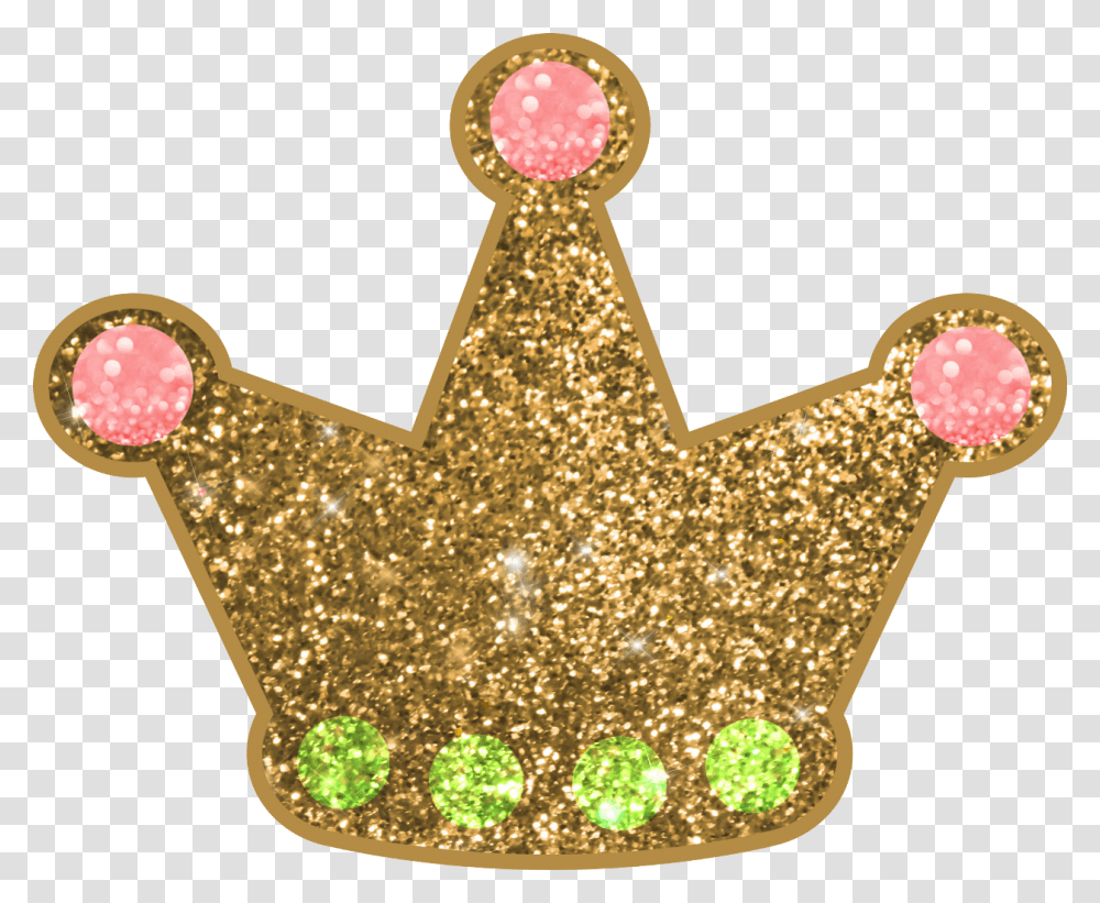 Crown Gold Glitter Glamour Sparkle Shiny Sticker Freeto Stickers Glitter Gold Crown, Accessories, Accessory, Jewelry, Necklace Transparent Png