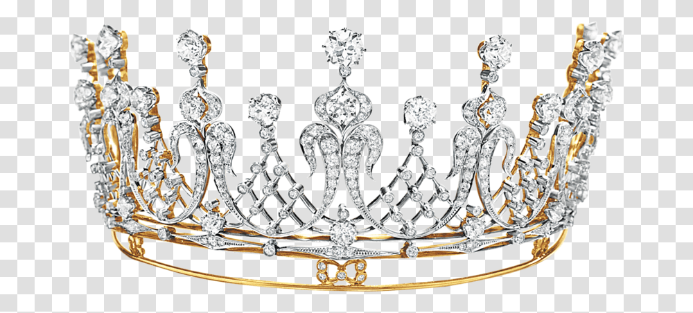 Crown Gold Platinum Silver Royal Queen Princess Elizabeth Taylor Tiara, Chandelier, Lamp, Accessories, Accessory Transparent Png