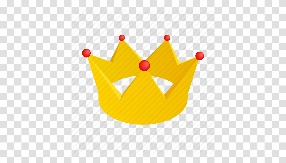 Crown Golden Isometric King Queen Royal Ruby Icon, Jewelry, Accessories, Accessory, Birthday Cake Transparent Png