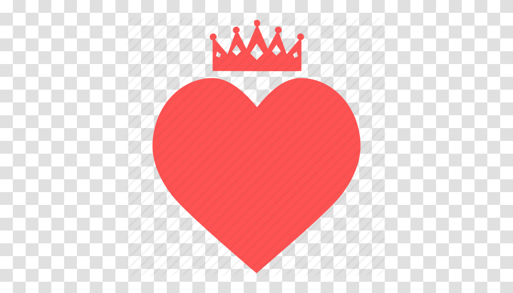 Crown Heart Heart Crown King Like Love Queen Icon, Balloon Transparent Png