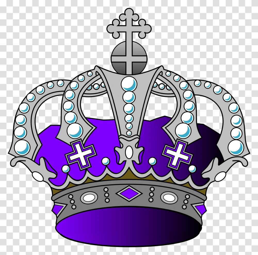 Crown King Drawing Free Image Blue And Gold Crown Cake Topper, Accessories, Accessory, Jewelry, Tiara Transparent Png