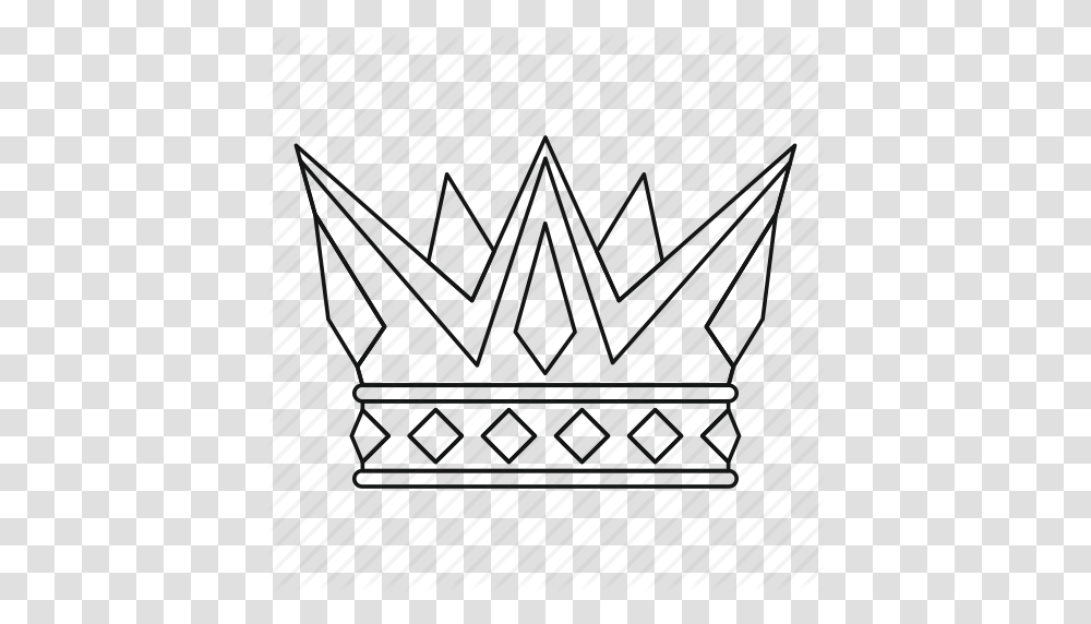Crown King Leader Line Outline Queen Thn, Plant, Outdoors, Tree Transparent Png
