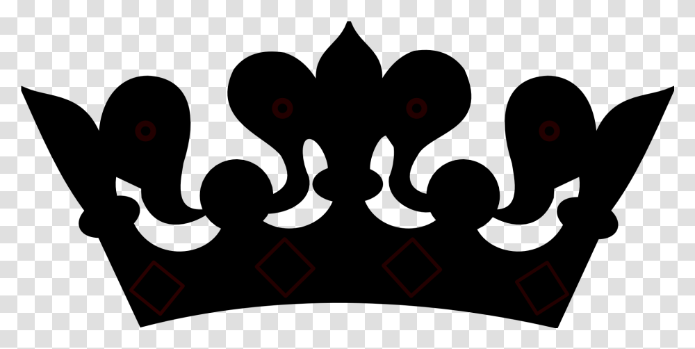 Crown King Royal Prince History Image Black Queen Crown Clipart Black And White, Alphabet, Minecraft Transparent Png