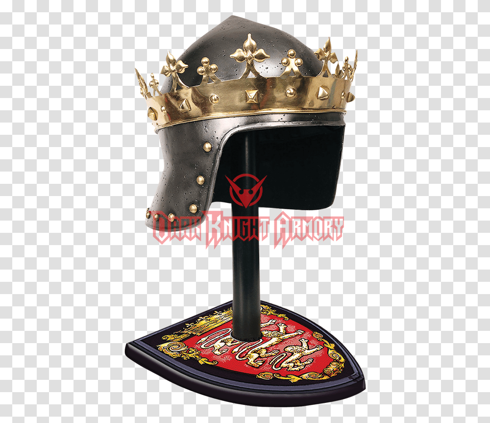 Crown Knight Helmet Brass, Clothing, Apparel, Crash Helmet, Armor Transparent Png