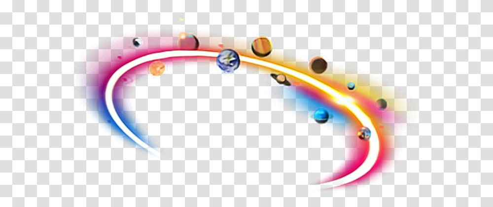 Crown Neon Planet Planets Light Lights Tiara Neon Crown, Leisure Activities, Musical Instrument Transparent Png