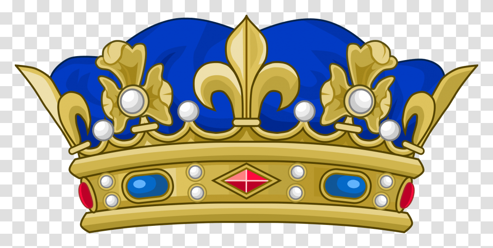 Crown Of A Prince Of The Blood Of France Royal Prince Crown Clipart, Jewelry, Accessories, Accessory, Gold Transparent Png