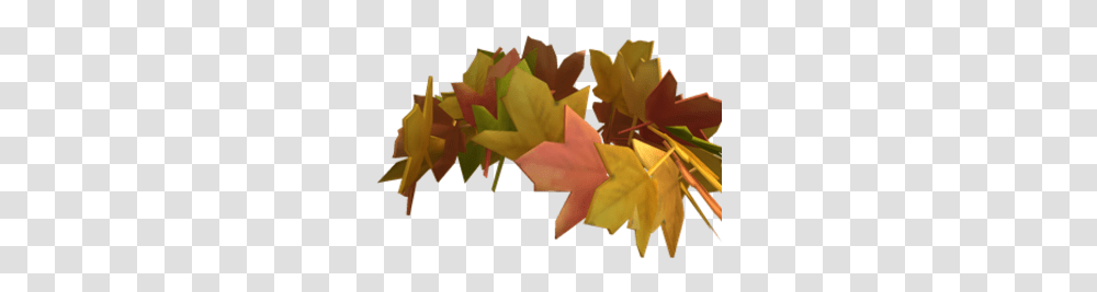 Crown Of Fall Leaves Roblox Wikia Fandom Leaf Crown, Plant, Tree, Maple Leaf Transparent Png