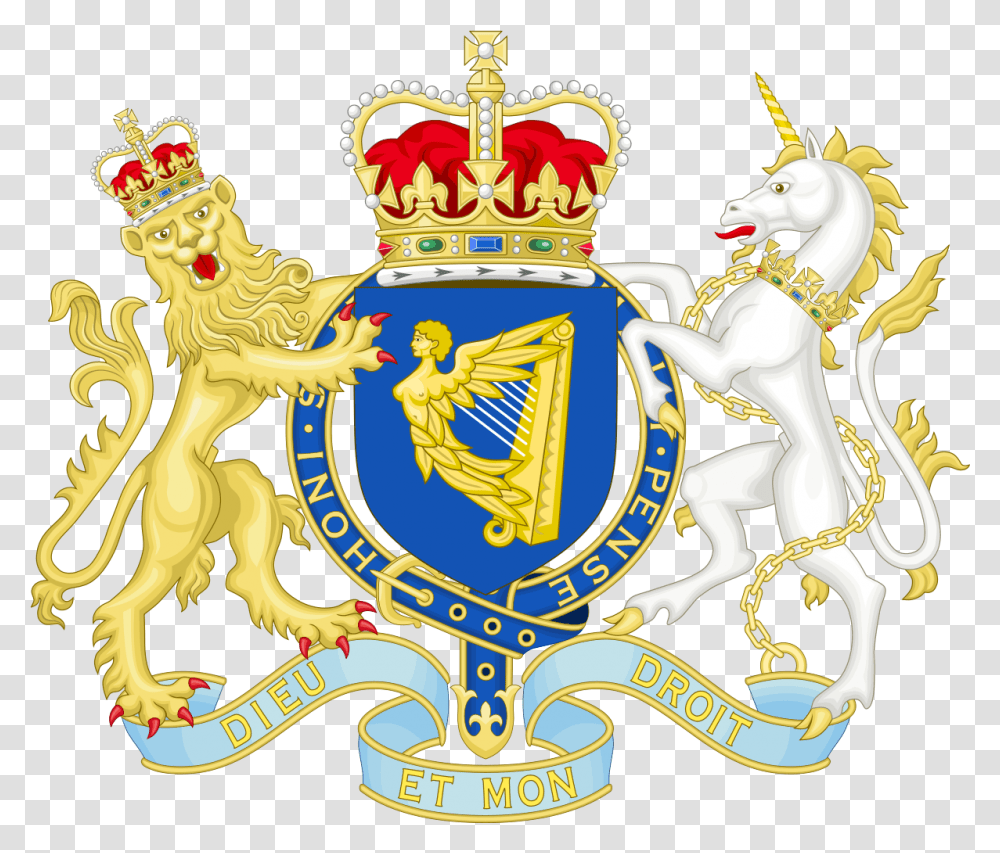 Crown Of Ireland Act 1542 British Royal Family Wappen, Symbol, Emblem, Logo, Trademark Transparent Png
