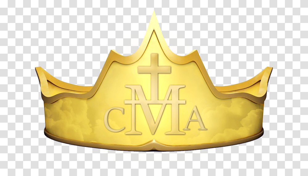 Crown Of Mama Mary, Birthday Cake, Dessert, Food Transparent Png