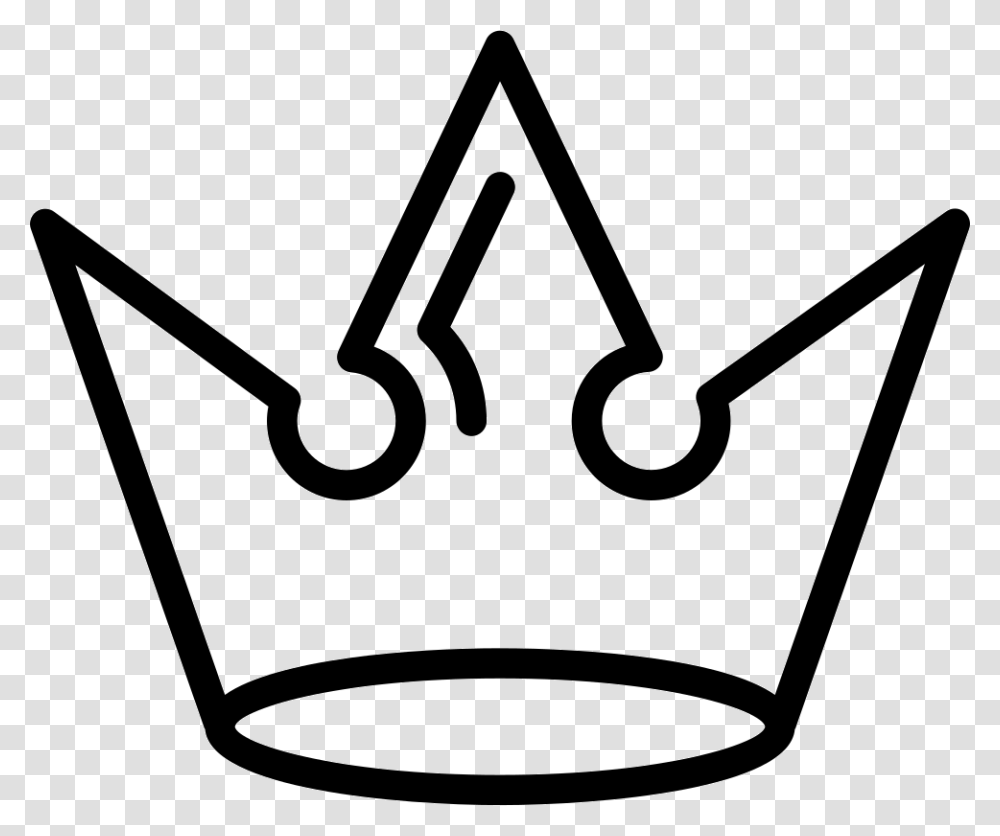 Crown Of Royal Design Icon Free Download, Shovel, Tool, Stencil Transparent Png