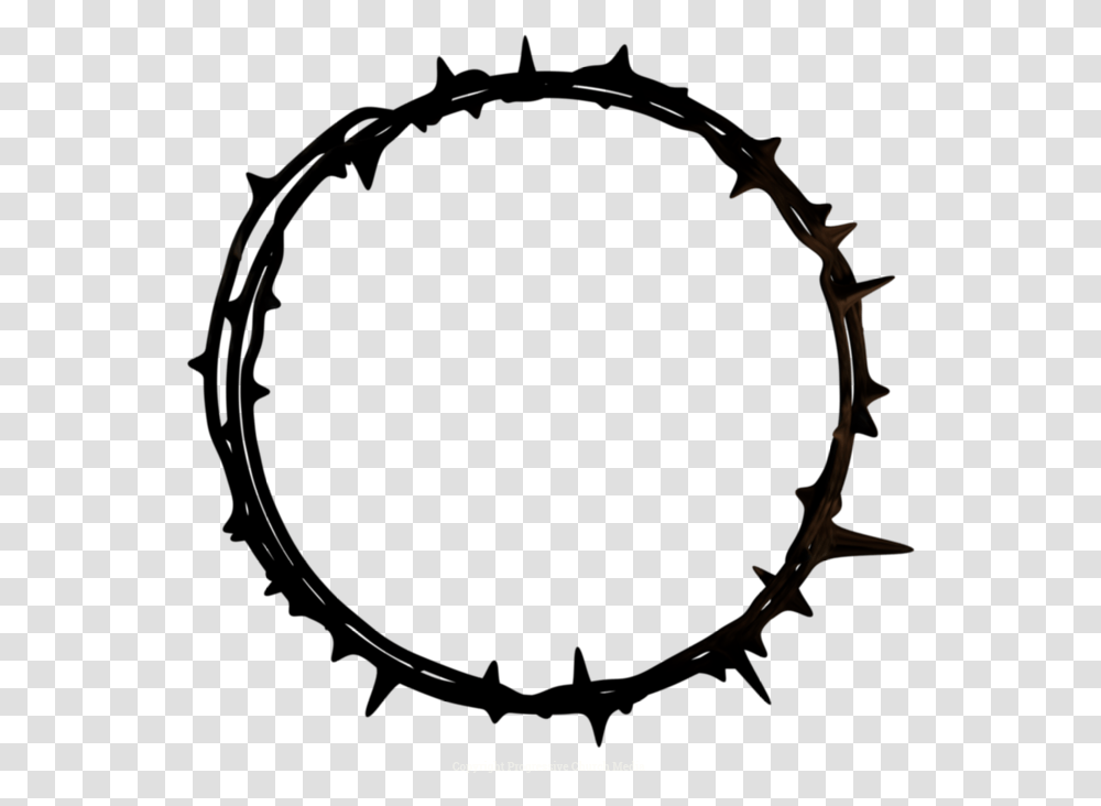 Crown Of Thorns And Crown Crown Of Thorns Background, Hoop, Apparel Transparent Png