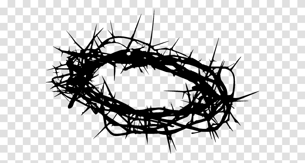 Crown Of Thorns Clip Art Image Christian Cross Prince Crown Of Thorns Transparent Png