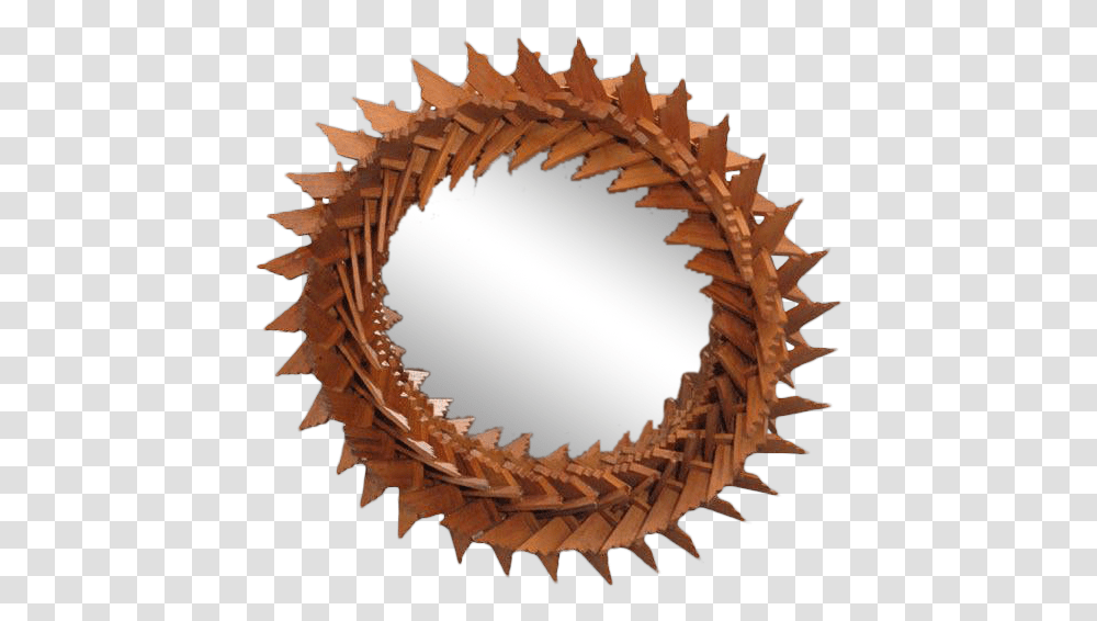 Crown Of Thorns Frame With Mirror Lame De Scie Circulaire Pour Couper L Aluminium Transparent Png