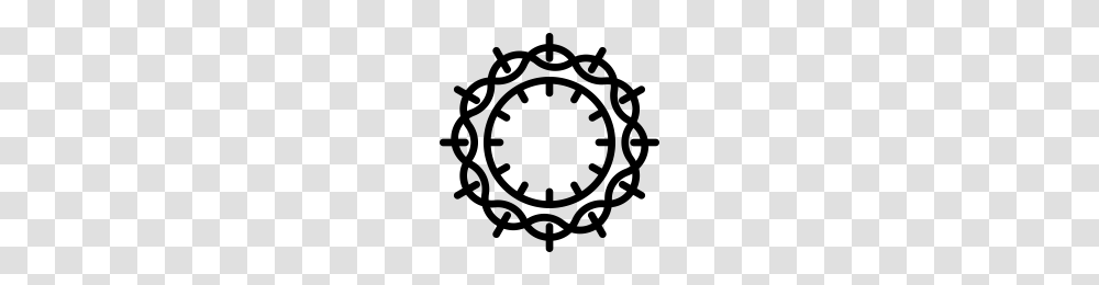 Crown Of Thorns Icons Noun Project, Gray, World Of Warcraft Transparent Png