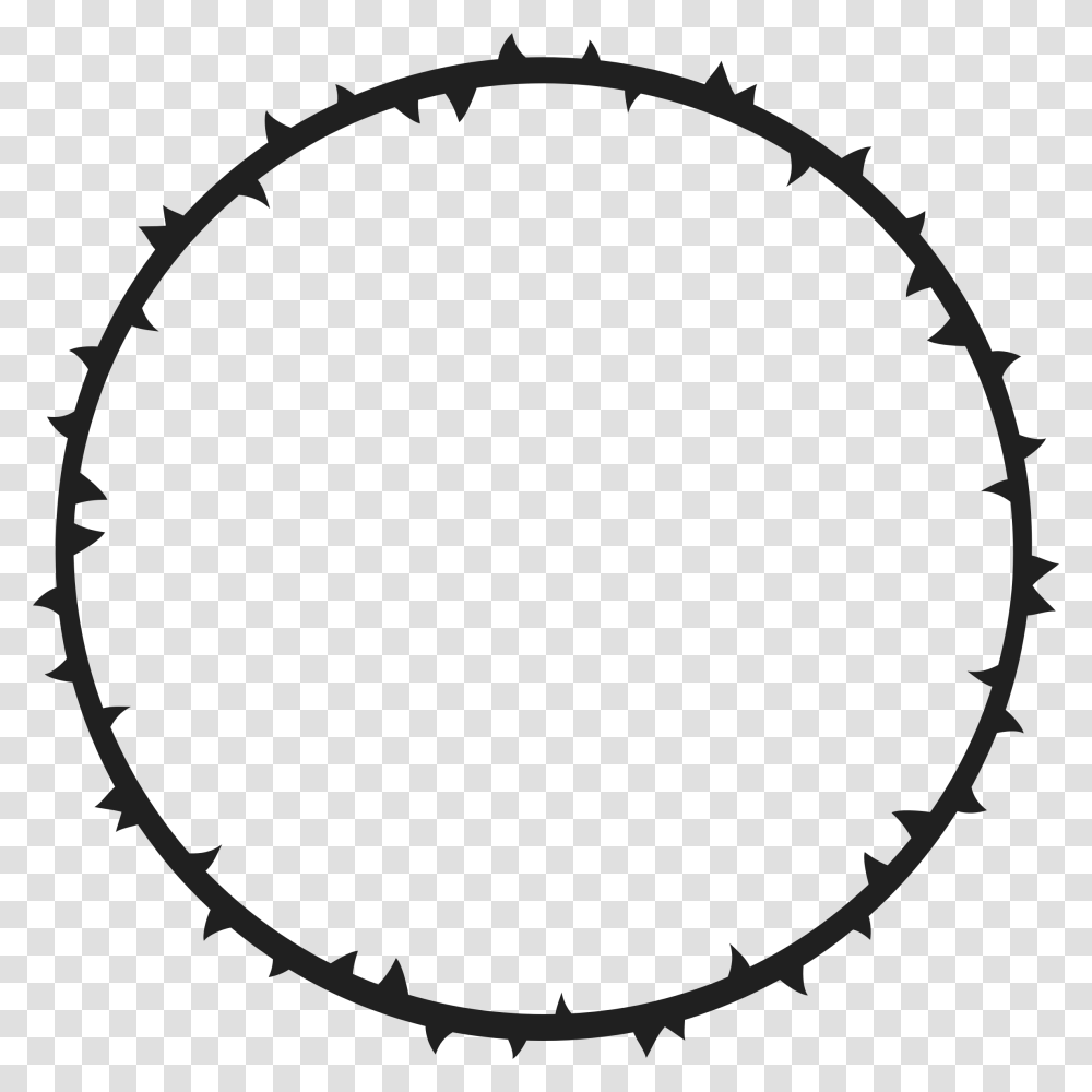 Crown Of Thorns Iii Clip Arts Circle Of Thorns, Outdoors, Machine, Nature, Team Sport Transparent Png