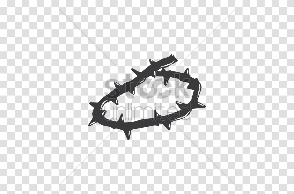 Crown Of Thorns Vector Image, Bow, Arrow, Leisure Activities Transparent Png