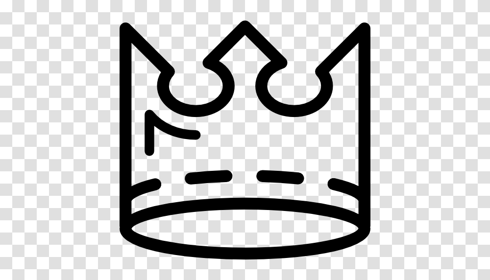 Crown Outline Crowns Crown Variant Crown Royal Crown Icon, Gray, World Of Warcraft Transparent Png