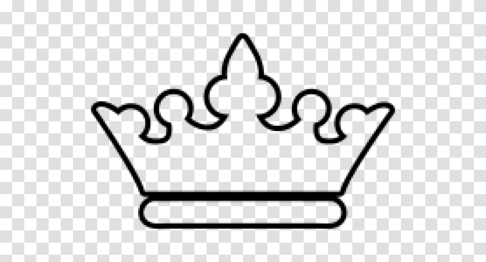 Crown Outline, Gray, World Of Warcraft Transparent Png