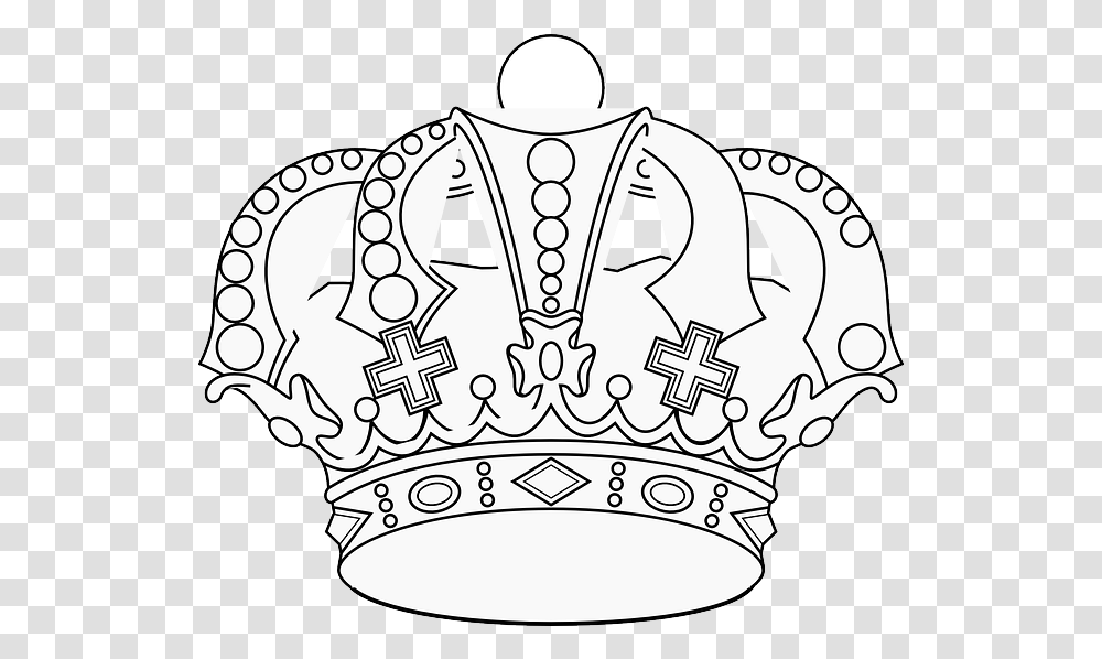 Crown Outline Image Dibujos De Coronas Rey, Jewelry, Accessories, Accessory, Art Transparent Png