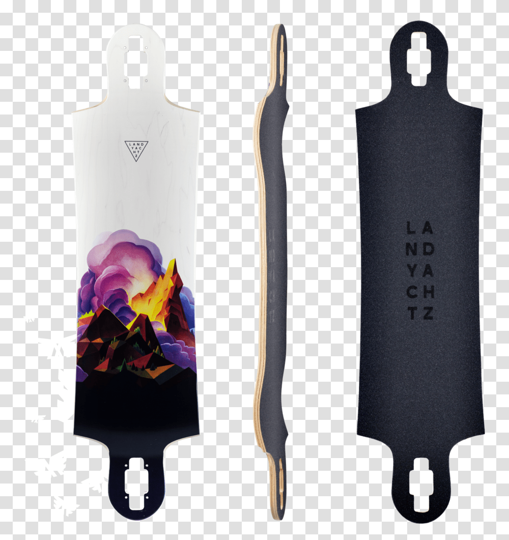 Crown Peak Longboard Skateboard Landyachtz Switchblade 38, Weapon, Cutlery, Bottle, Chair Transparent Png