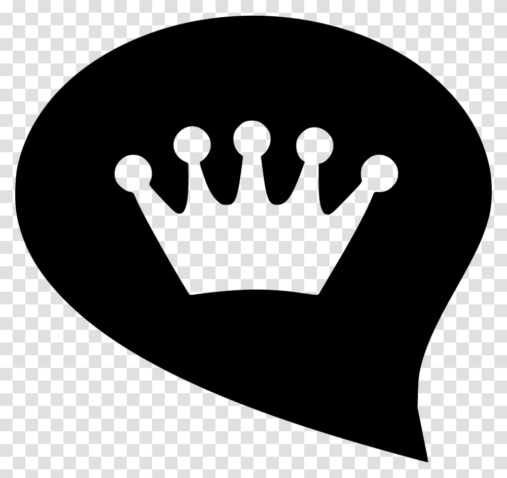 Crown Queen King Message Illustration, Stencil, Hand, Rug Transparent Png