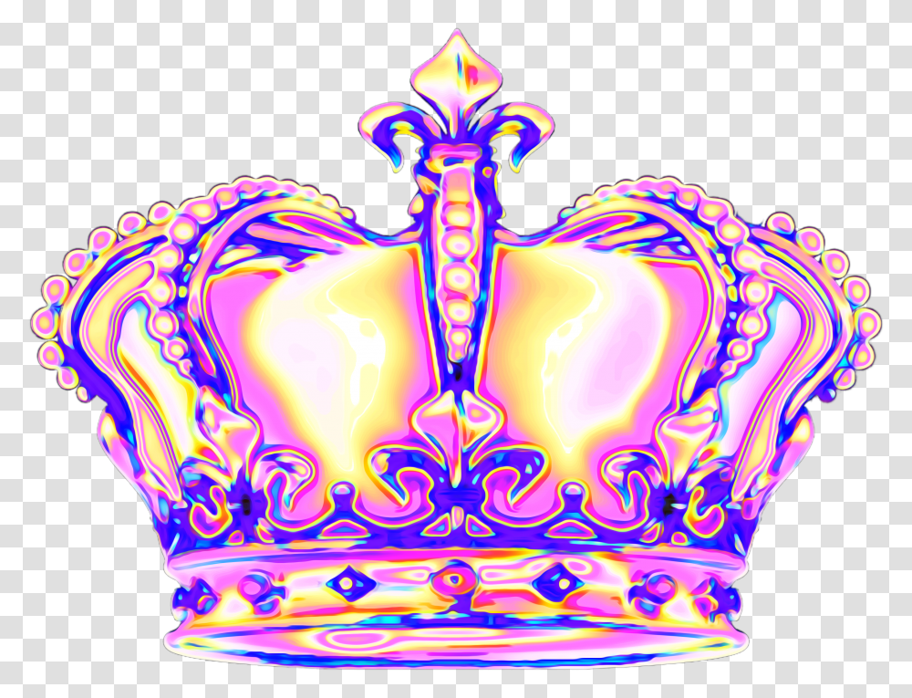 Crown Queen Royalty Aesthetic Color Dream Emoji Aesthetic Crown Queen Transparent Png
