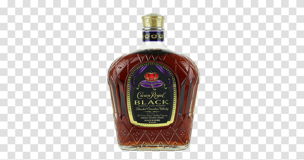 Crown Royal Black Whisky Crown Royal, Liquor, Alcohol, Beverage, Drink Transparent Png