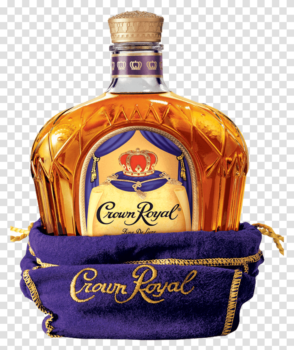 Crown Royal Blended Canadian Whisky 1 Litre, Liquor, Alcohol, Beverage, Drink Transparent Png