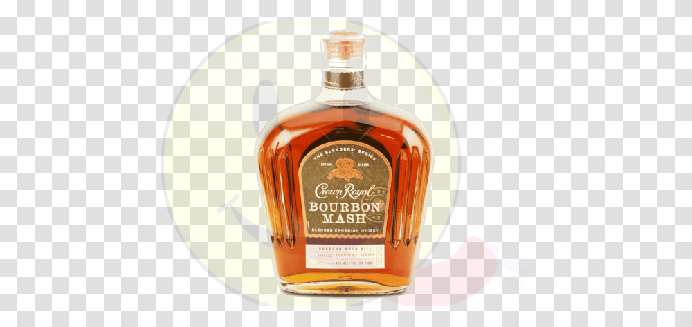 Crown Royal Bourbon Mash Blend Blended Whiskey, Liquor, Alcohol, Beverage, Drink Transparent Png