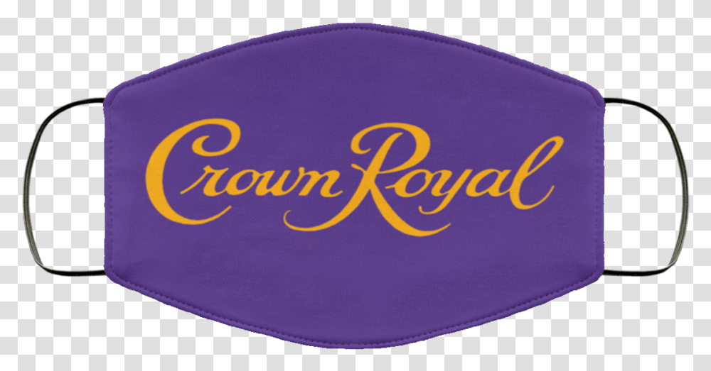 Crown Royal Face Mask Crown Royal, Symbol, Text, Logo, Trademark Transparent Png