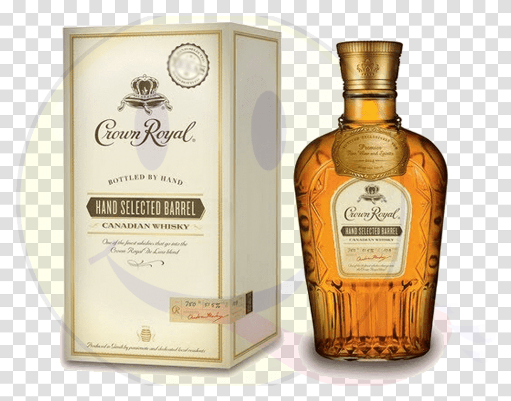 Crown Royal Moore Liquor Crown Royal Hand Selected Barrel, Alcohol, Beverage, Drink, Label Transparent Png
