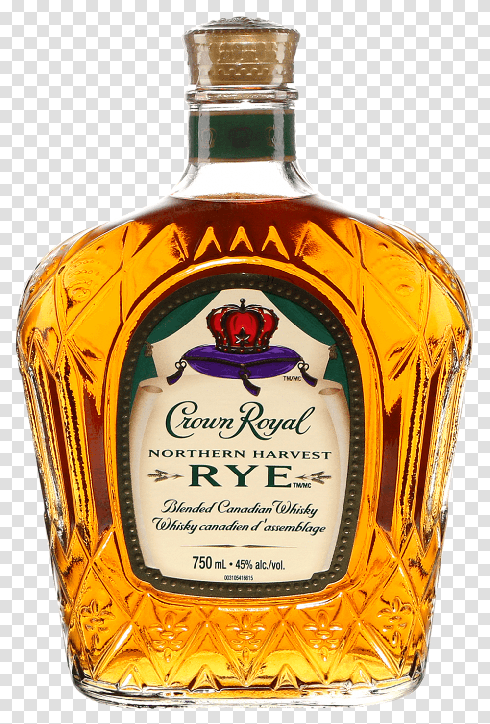 Crown Royal Northern Harvest Rye Crown Royal, Liquor, Alcohol, Beverage, Drink Transparent Png