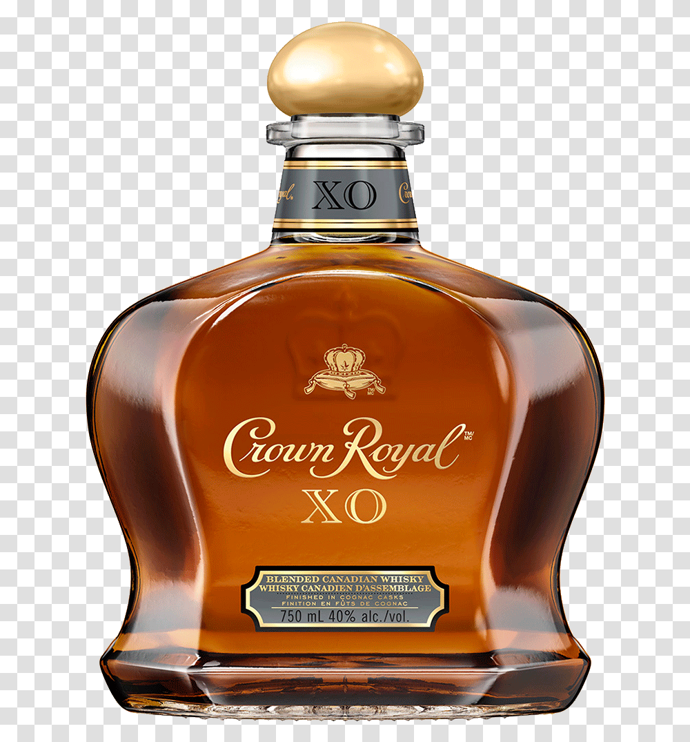 Crown Royal Xo Blended Canadian Whisky Crown Royal, Liquor, Alcohol, Beverage, Drink Transparent Png