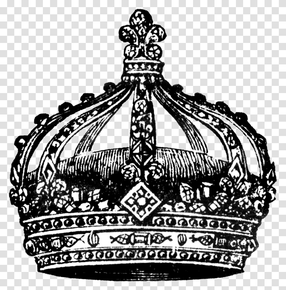 Crown Showing Post 2 - Gclipartcom Crown Black And White, Accessories, Accessory, Jewelry, Chandelier Transparent Png