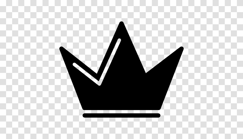 Crown Silhouette Flat Black Icon, Axe, Tool, Jewelry, Accessories Transparent Png