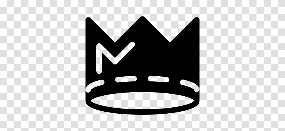 Crown Silhouette With White Line Details Free Vectors Logos, Gray, World Of Warcraft Transparent Png