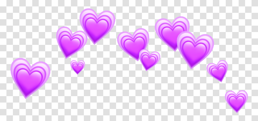 Crown Tumblr Emoji Heart Emoji Crown, Interior Design, Indoors, Purple, Light Transparent Png