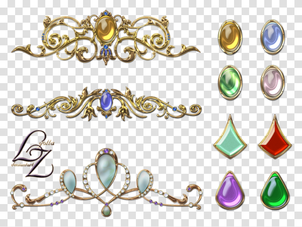 Crown With Red Jewels Clipart Picture Free Library Crown Anime Tiara, Jewelry, Accessories, Accessory, Gemstone Transparent Png