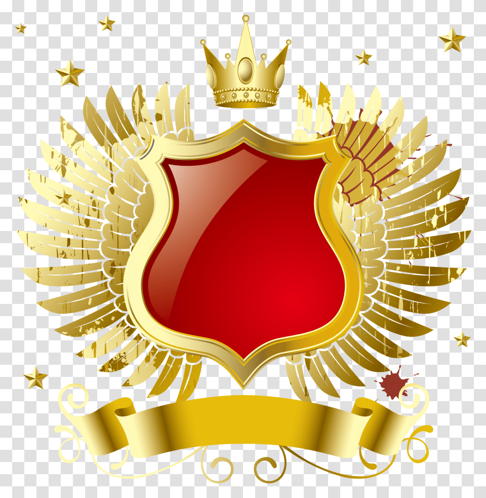 Crown With Shield Clipart Files Golden Shield, Symbol, Emblem, Logo, Trademark Transparent Png