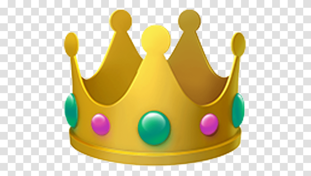 Crown Yellow Queen Crownqueen Emoji Sticker By Jang Crown Emoji Background, Jewelry, Accessories, Accessory, Birthday Cake Transparent Png