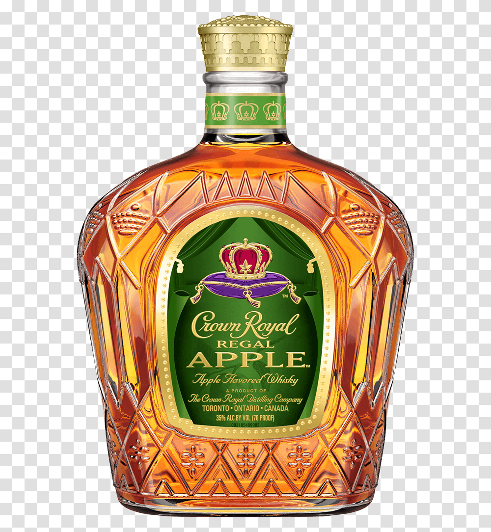 Crownberry Apple Apple Crown Royal, Liquor, Alcohol, Beverage, Drink Transparent Png