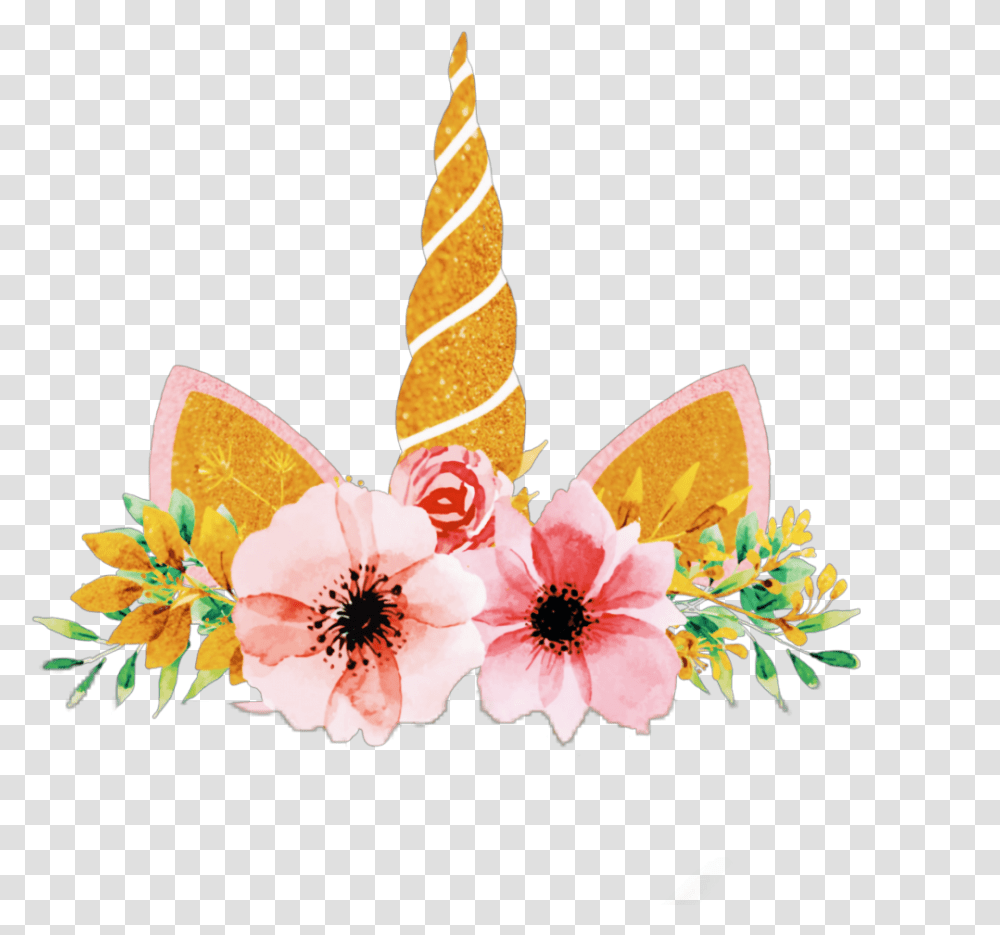 Crowns Unicorn Unicorn Horn And Ears, Sweets, Food, Confectionery, Plant Transparent Png