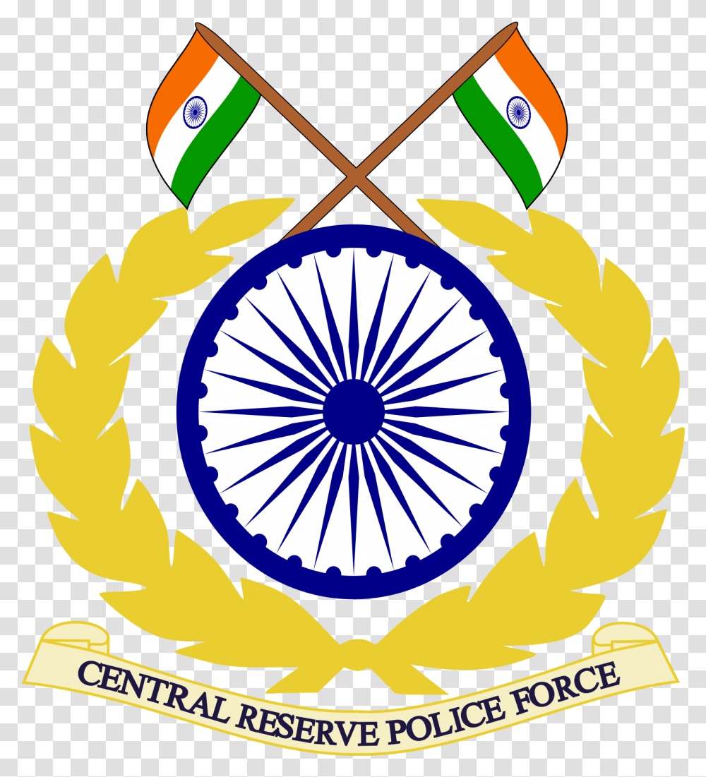 Crpf Logo Central Reserve Police Force Crpf Logo, Symbol, Trademark, Dynamite, Bomb Transparent Png
